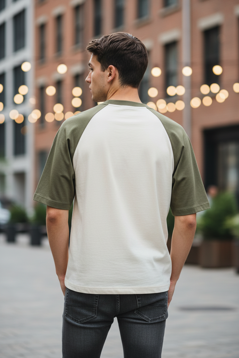 Unisex Oversized Raglan